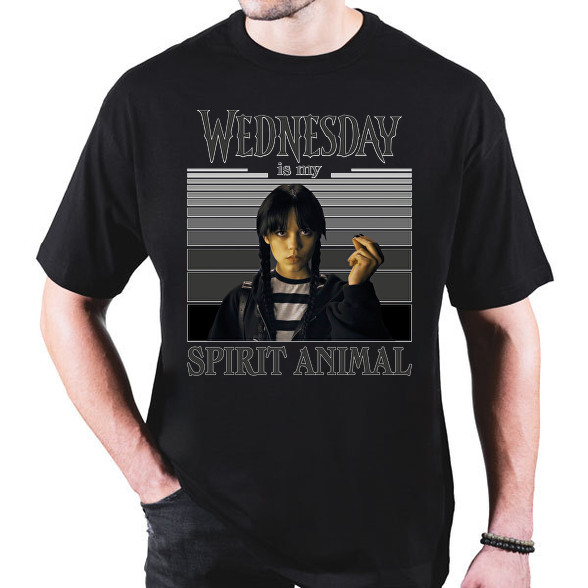 Spirit animal - Wednesday-Oversized póló