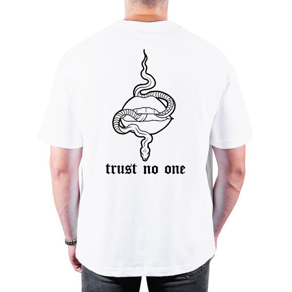 Trust no one-Oversized póló