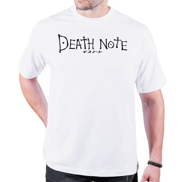 Death note (fekete)-Oversized póló