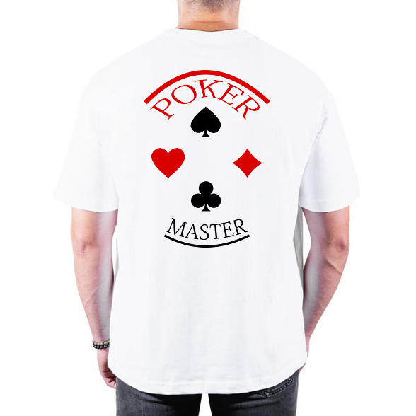 pokermaster_2-Oversized póló