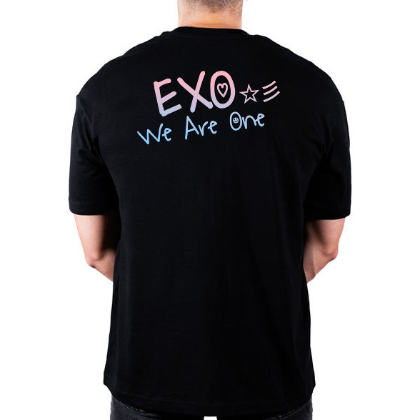 Exo: We are one!-Oversized póló