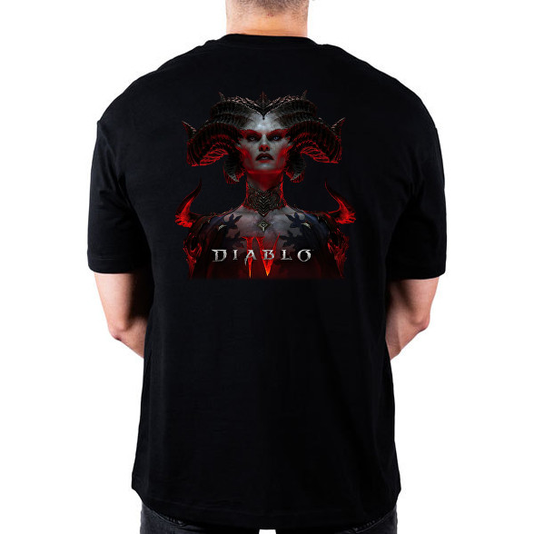 Diablo 4 game-Oversized póló