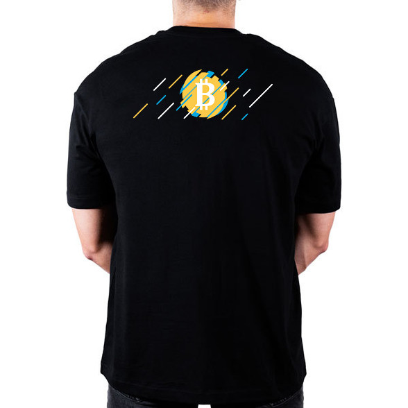 BITCOIN 4 EVER 64-Oversized póló