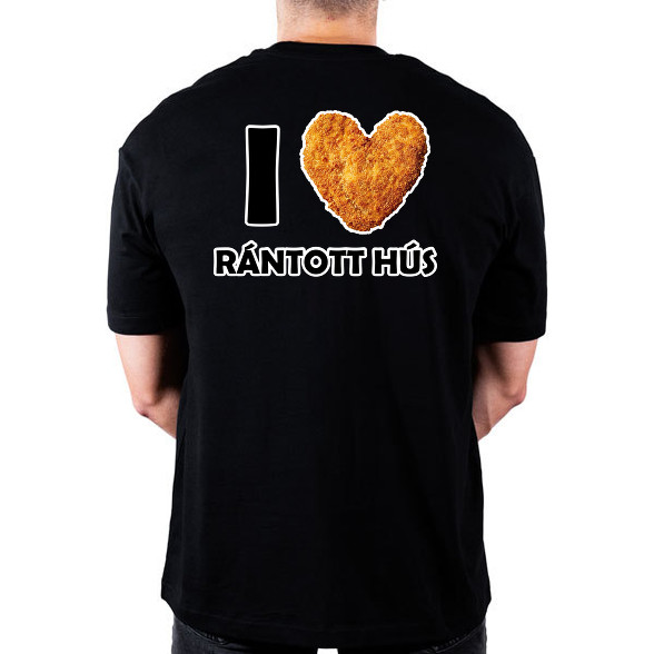 I love rántott hús-Oversized póló