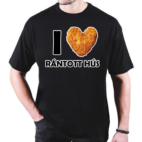 I love rántott hús-Oversized póló