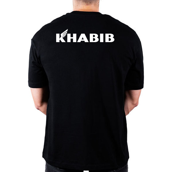 Khabib Nurmagomedov logo-Oversized póló