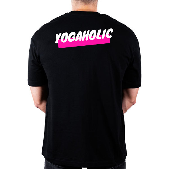 YOGAHOLIC-Oversized póló