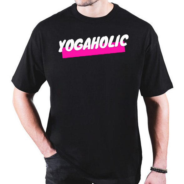 YOGAHOLIC-Oversized póló