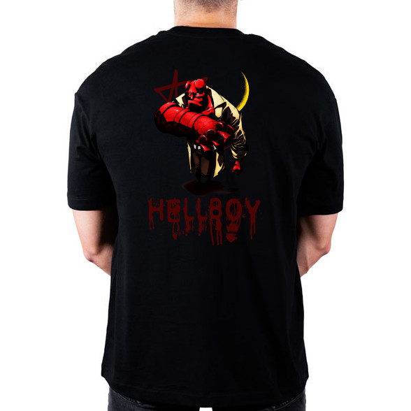 hellboy-Oversized póló