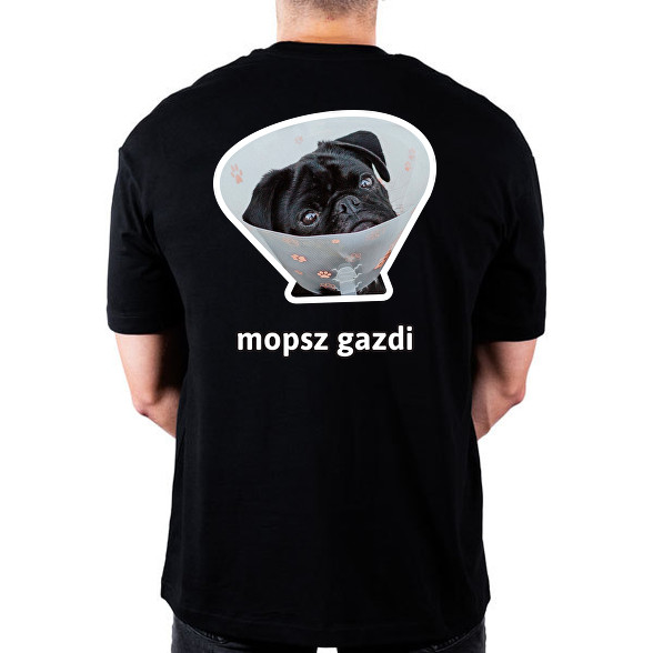 mopsz gazdi 5-Oversized póló