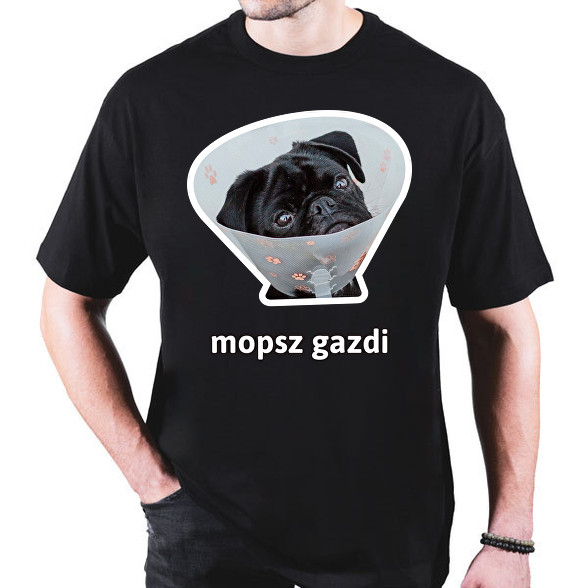 mopsz gazdi 5-Oversized póló