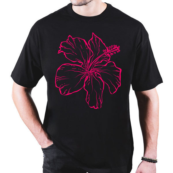 hibiscus -Oversized póló