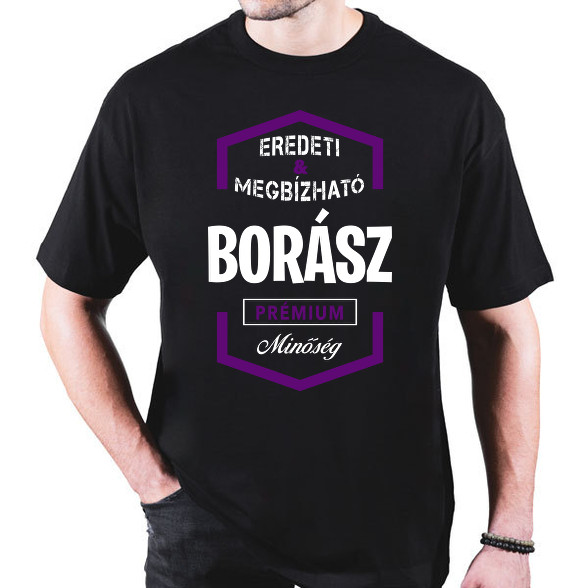 Borász prémium minőség-Oversized póló