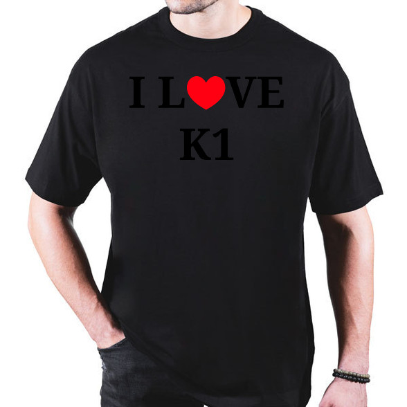 I LOVE K1-Oversized póló