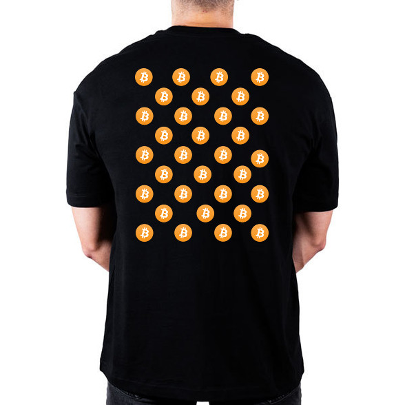 Bitcoin Logo-Oversized póló