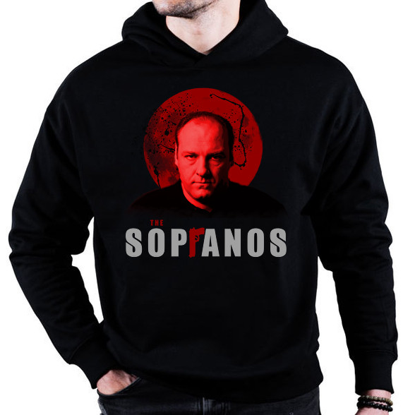 TONY SOPRANO-THE SOPRANOS-Oversized kapucnis pulóver