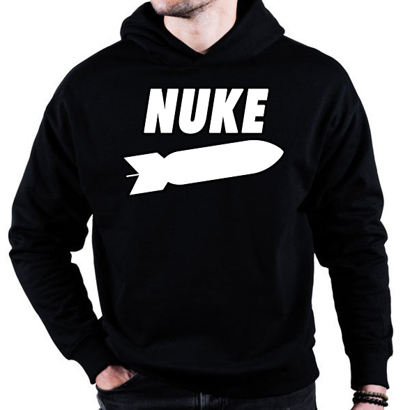 Nuke-Oversized kapucnis pulóver