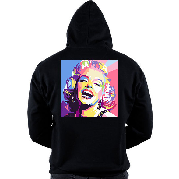 PopArt - Marilyn Monroe-Oversized kapucnis pulóver