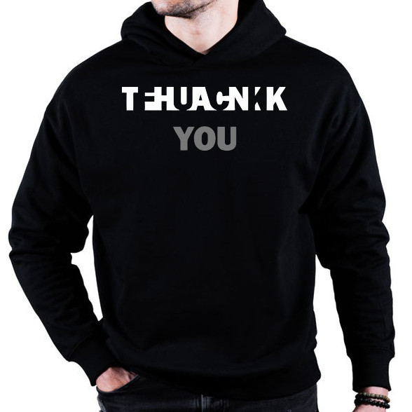 Thank (Fuck) You-Oversized kapucnis pulóver