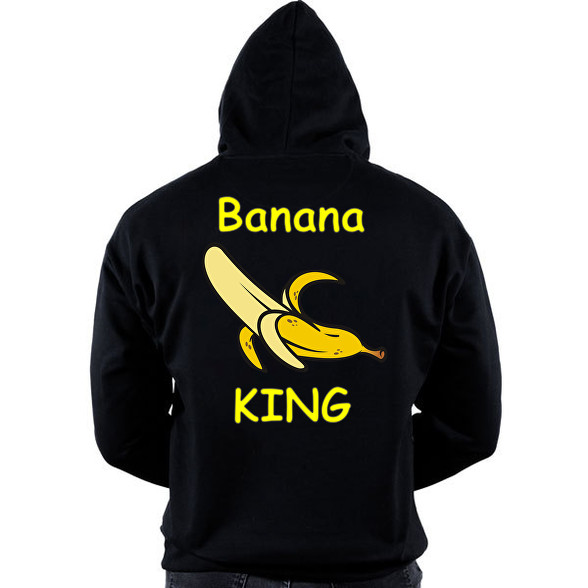 Banana king-Oversized kapucnis pulóver