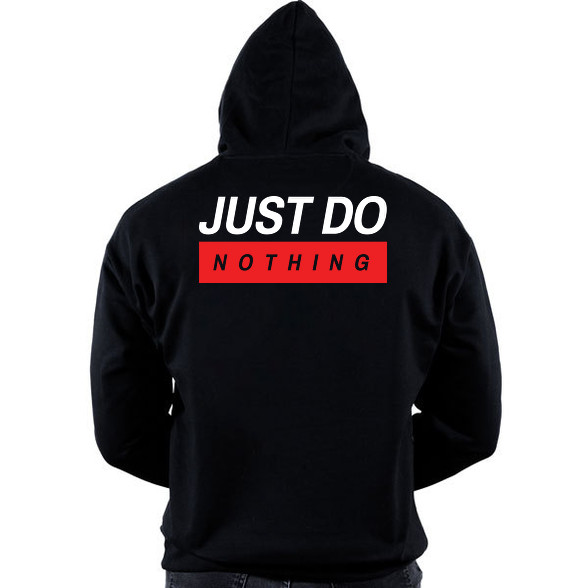 Just do nothing-Oversized kapucnis pulóver