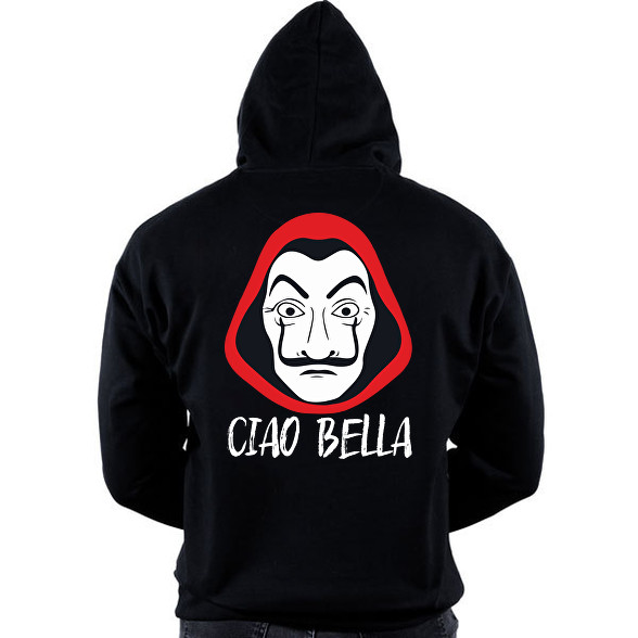 Ciao Bella - A nagy Pénzrablás - Money Heist - La Casa de Papel-Oversized kapucnis pulóver