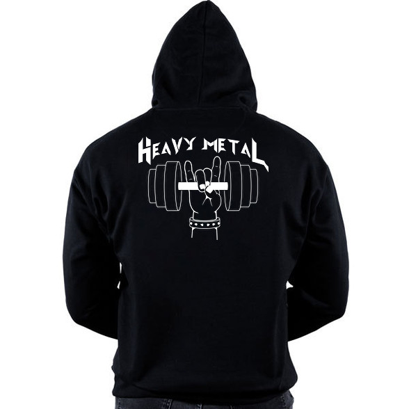 Heavy Metal-Oversized kapucnis pulóver