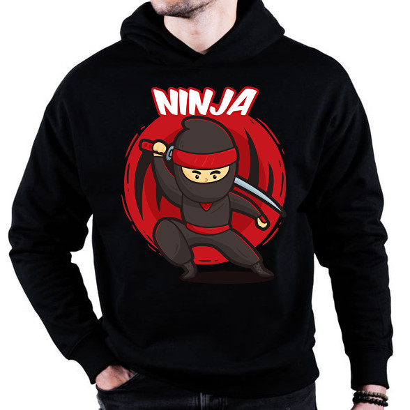 Ninja-Oversized kapucnis pulóver