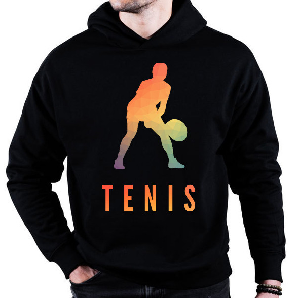 TENIS-Oversized kapucnis pulóver