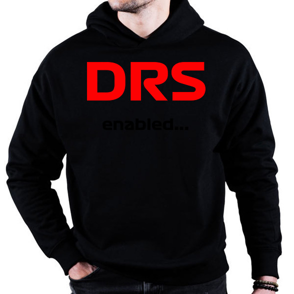 DRS enabled-Oversized kapucnis pulóver