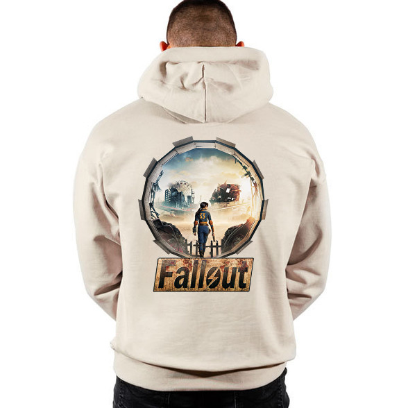 Fallout-Oversized kapucnis pulóver