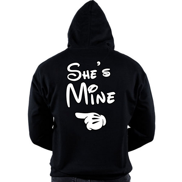 She is mine-Oversized kapucnis pulóver