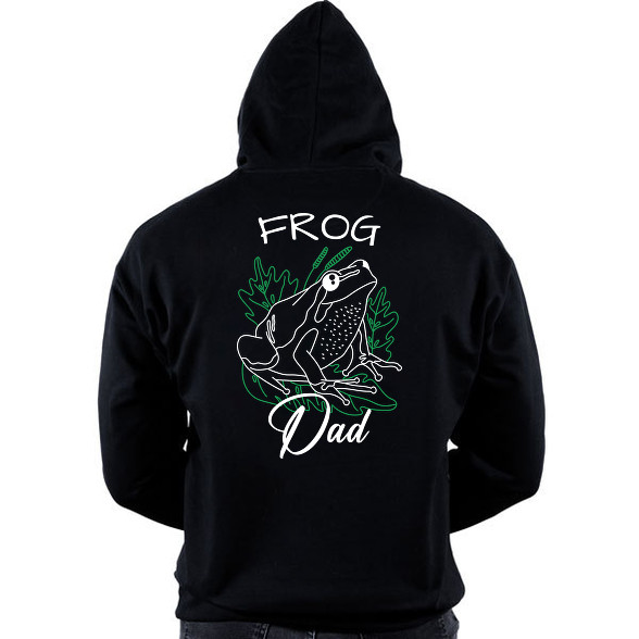 Frog Dad-Oversized kapucnis pulóver