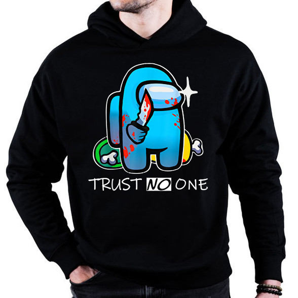 Trust no one - Among us-Oversized kapucnis pulóver