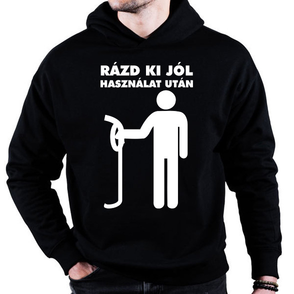 Rázd ki jól!-Oversized kapucnis pulóver