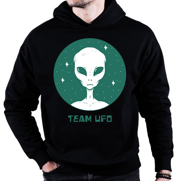 Team UFO-Oversized kapucnis pulóver