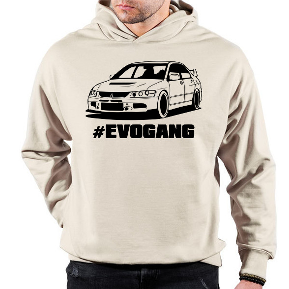 EvoGang-Oversized kapucnis pulóver