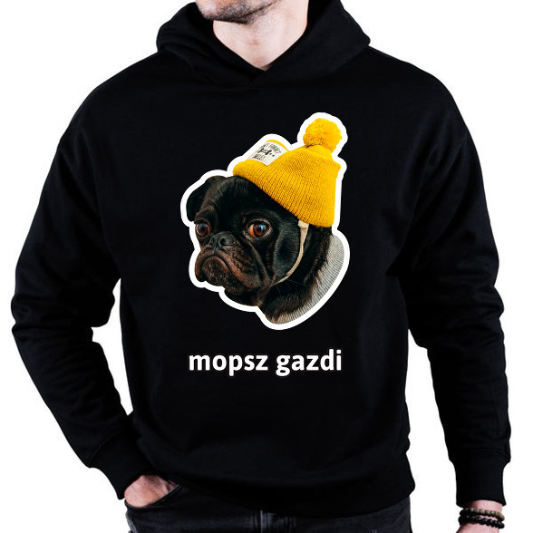 mopsz gazdi 4-Oversized kapucnis pulóver