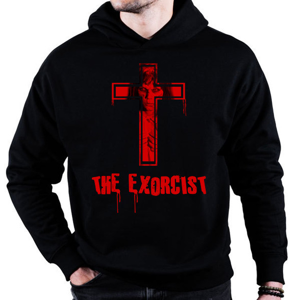 the exorcist-regan-Oversized kapucnis pulóver