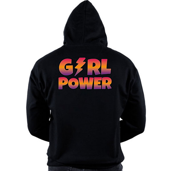 Girl power-Oversized kapucnis pulóver