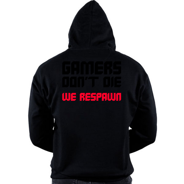 Gamer-Oversized kapucnis pulóver