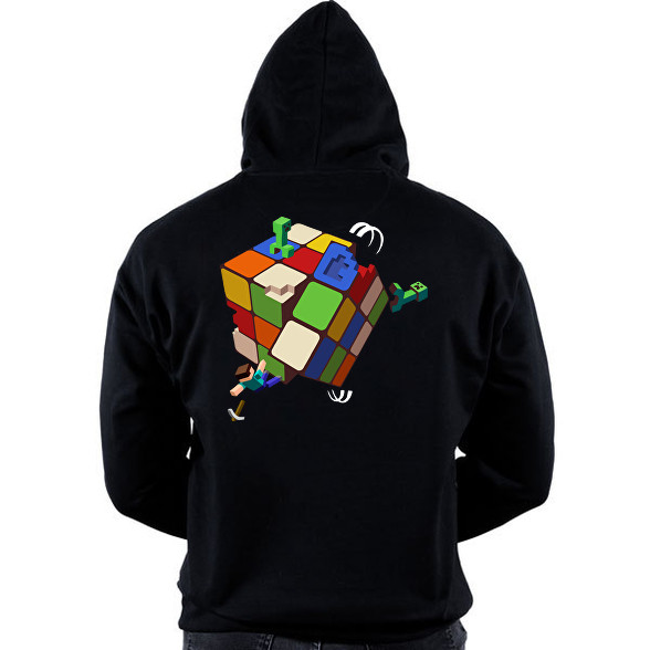 Rubik - Minecraft-Oversized kapucnis pulóver