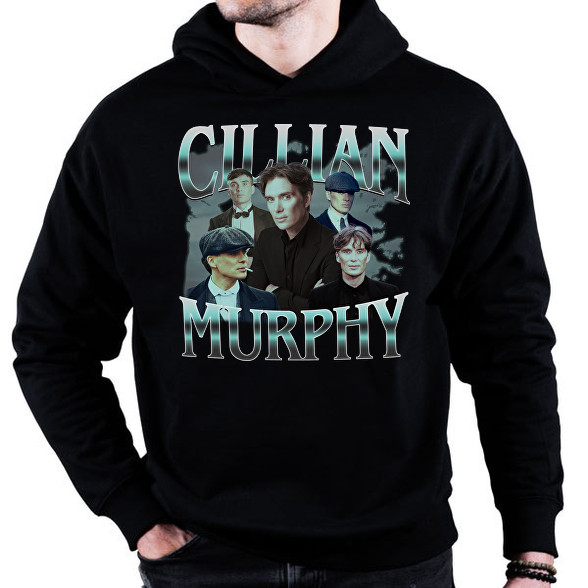 Cillian Murphy-Oversized kapucnis pulóver