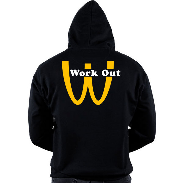 McDonalds Work Out-Oversized kapucnis pulóver