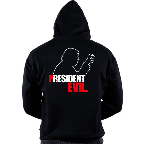 President Evil-Oversized kapucnis pulóver