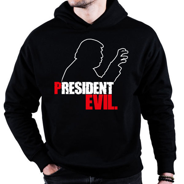 President Evil-Oversized kapucnis pulóver