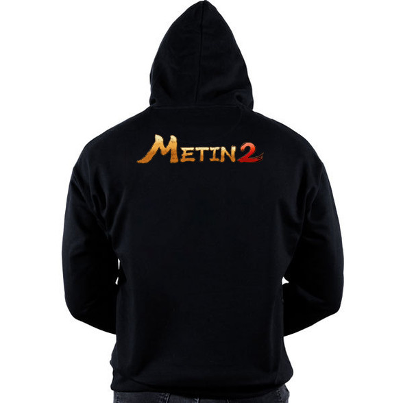 Metin2 logo-Oversized kapucnis pulóver