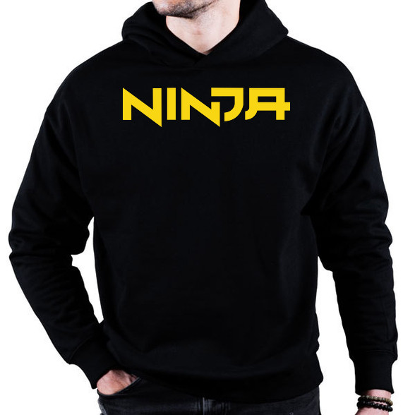 Ninja - Yellow-Oversized kapucnis pulóver