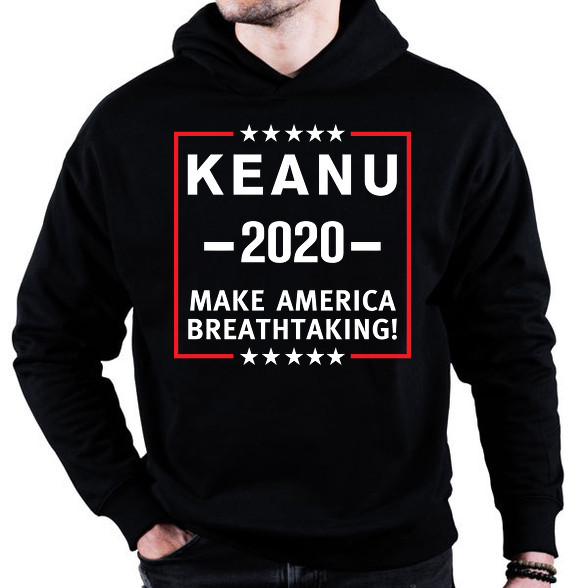 Keanu-Oversized kapucnis pulóver