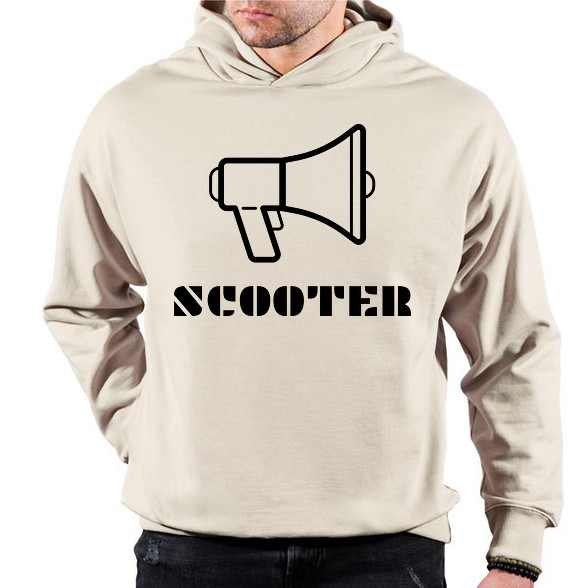 SCOOTER in the house-Oversized kapucnis pulóver